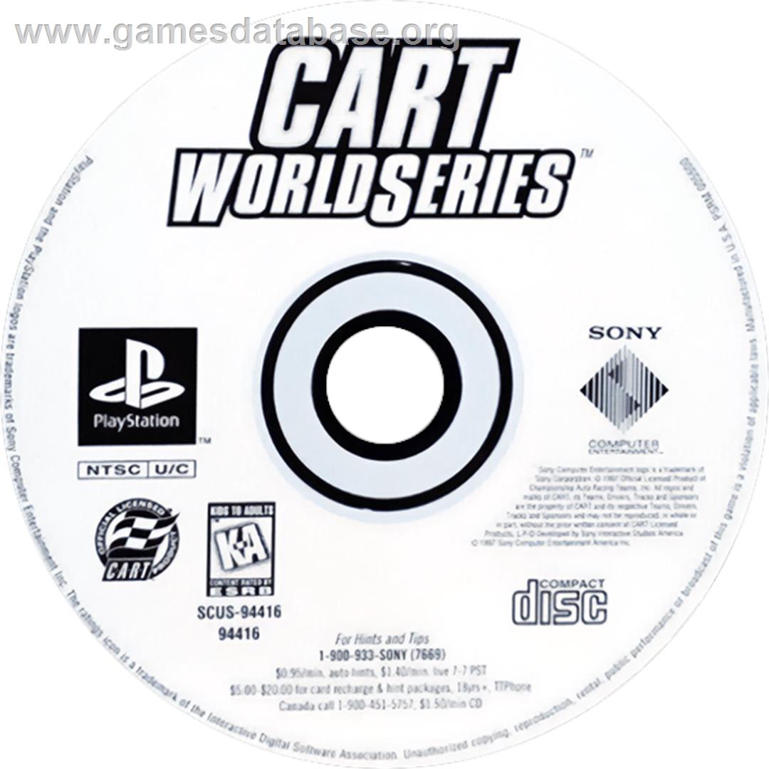 Cart World Series - Sony Playstation - Artwork - Cartridge