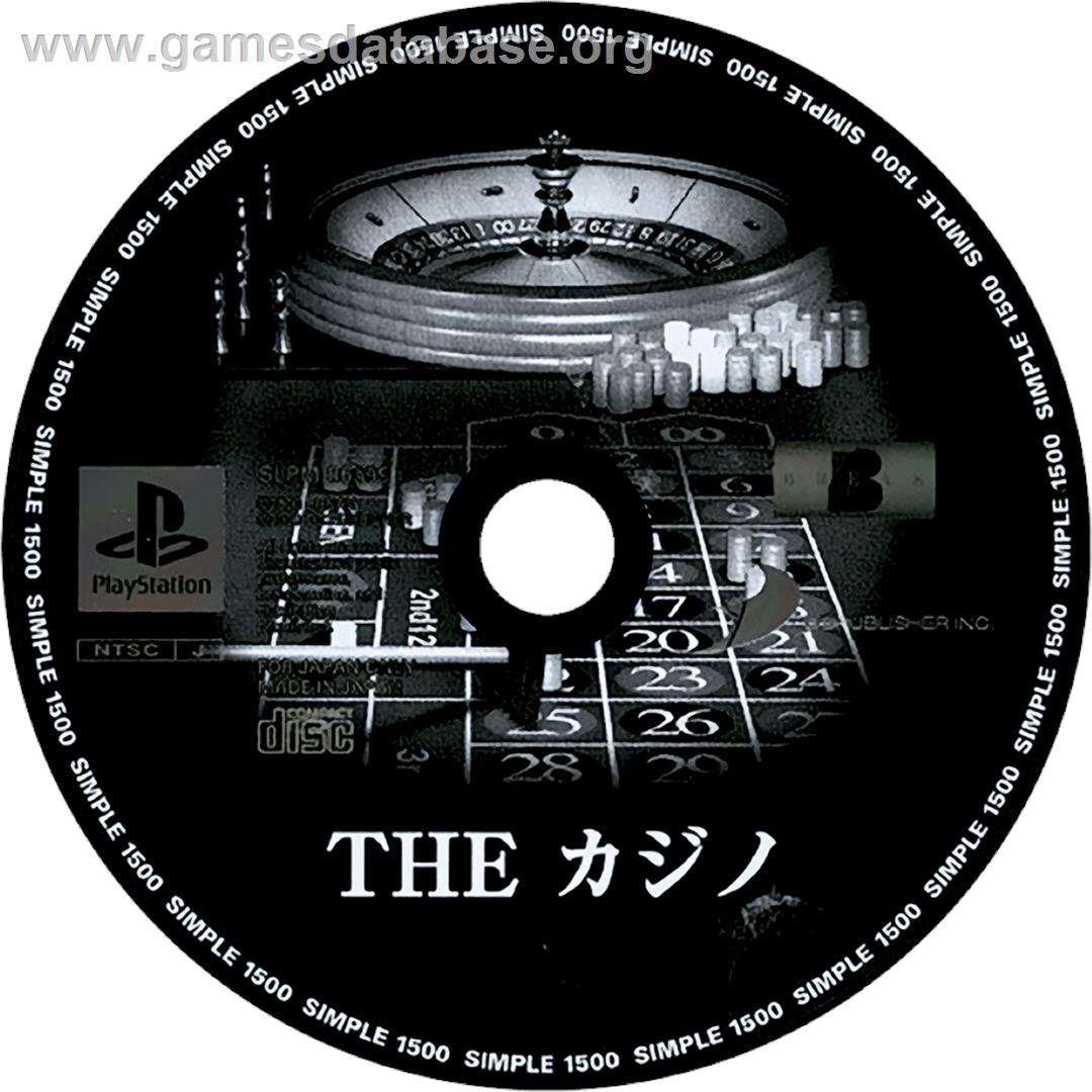 Casino (simple 1500 Series), The - Sony Playstation - Artwork - Cartridge