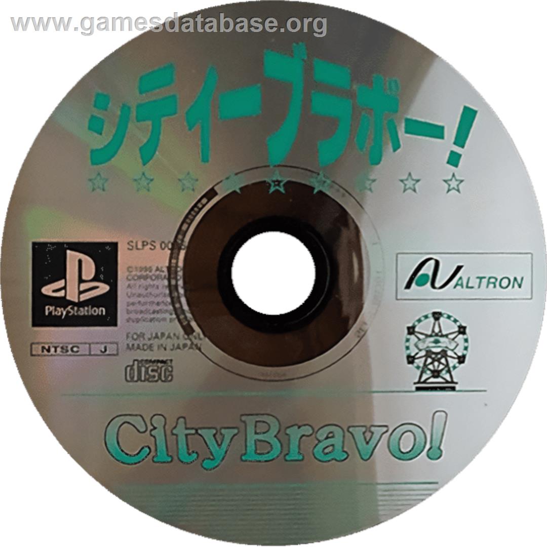 City Bravo! - Sony Playstation - Artwork - Cartridge