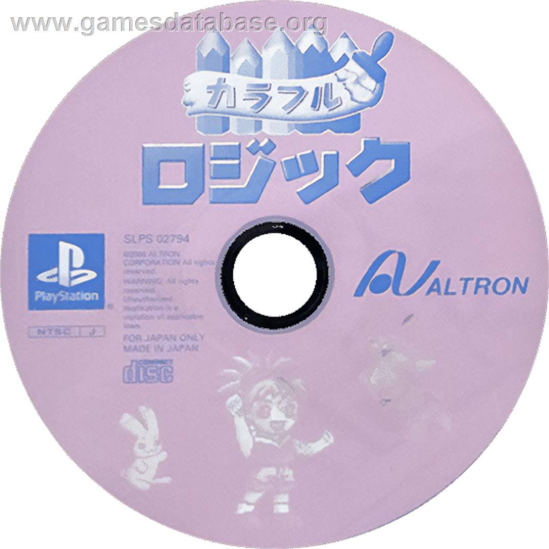 Colorful Logic - Sony Playstation - Artwork - Cartridge