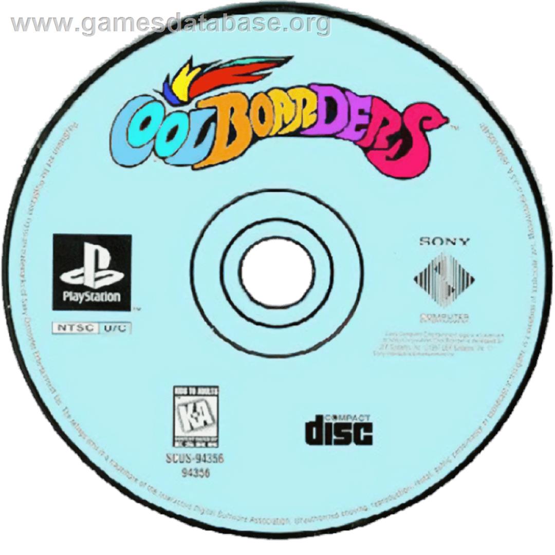 Cool Boarders - Sony Playstation - Artwork - Cartridge