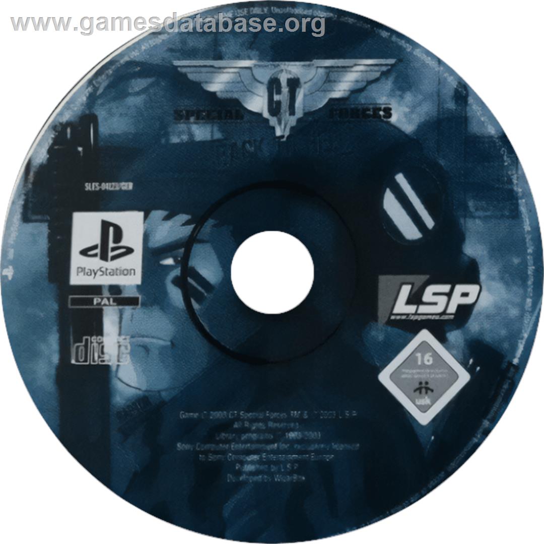 Ct Special Forces - Back To Hell - Sony Playstation - Artwork - Cartridge