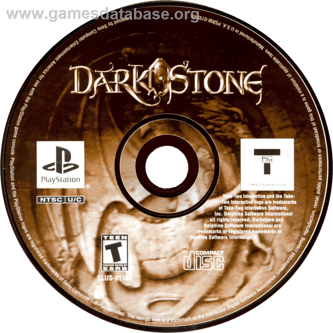 Darkstone - Evil Reigns - Sony Playstation - Artwork - Cartridge