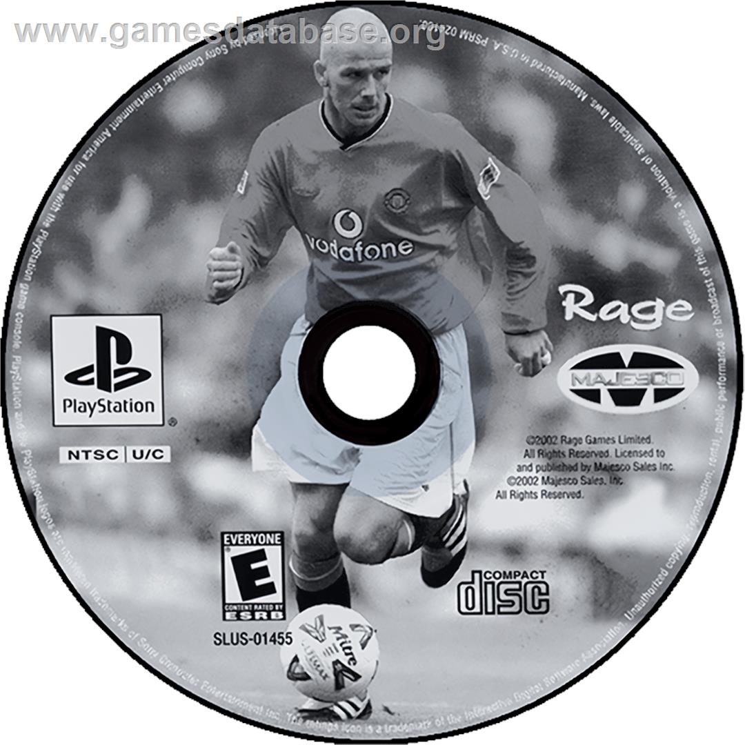 David Beckham Soccer - Sony Playstation - Artwork - Cartridge