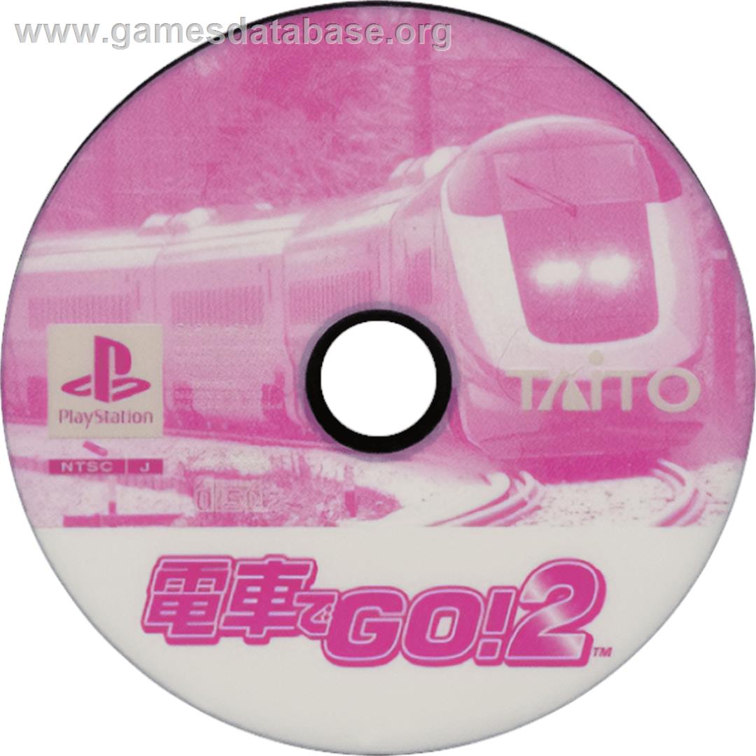 Densha De Go! 2 - Sony Playstation - Artwork - Cartridge
