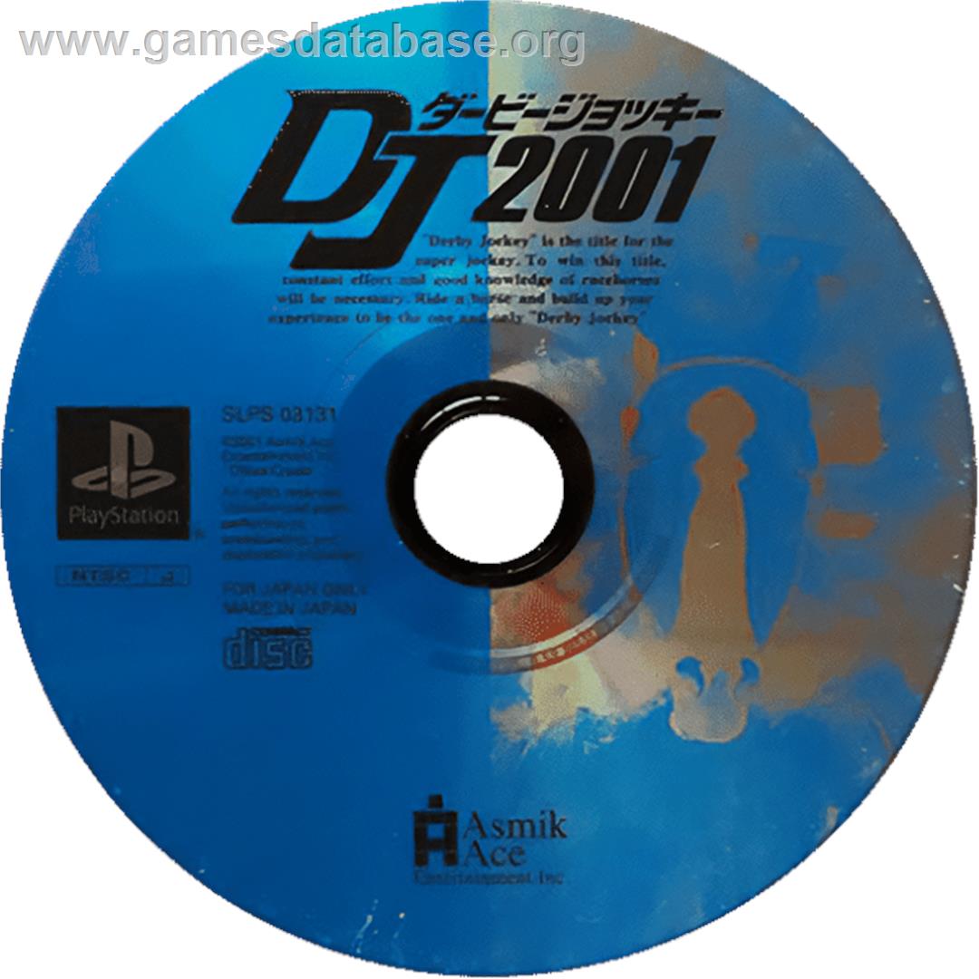 Derby Jockey 2001 - Sony Playstation - Artwork - Cartridge