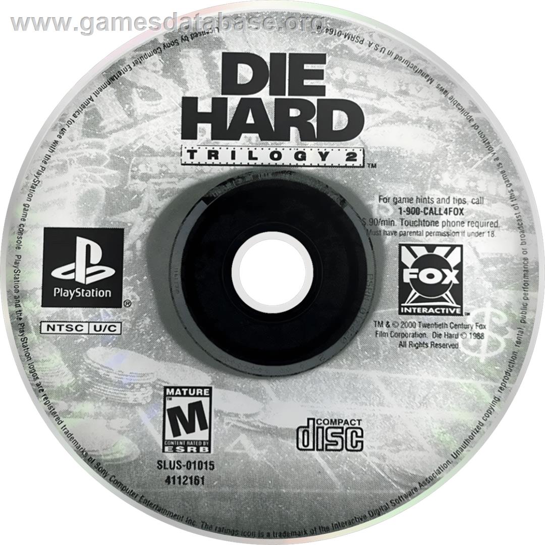 Die Hard Trilogy 2: Viva Las Vegas - Sony Playstation - Artwork - Cartridge