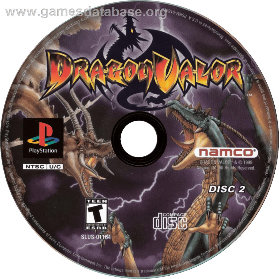Dragon Valor - Sony Playstation - Artwork - Cartridge