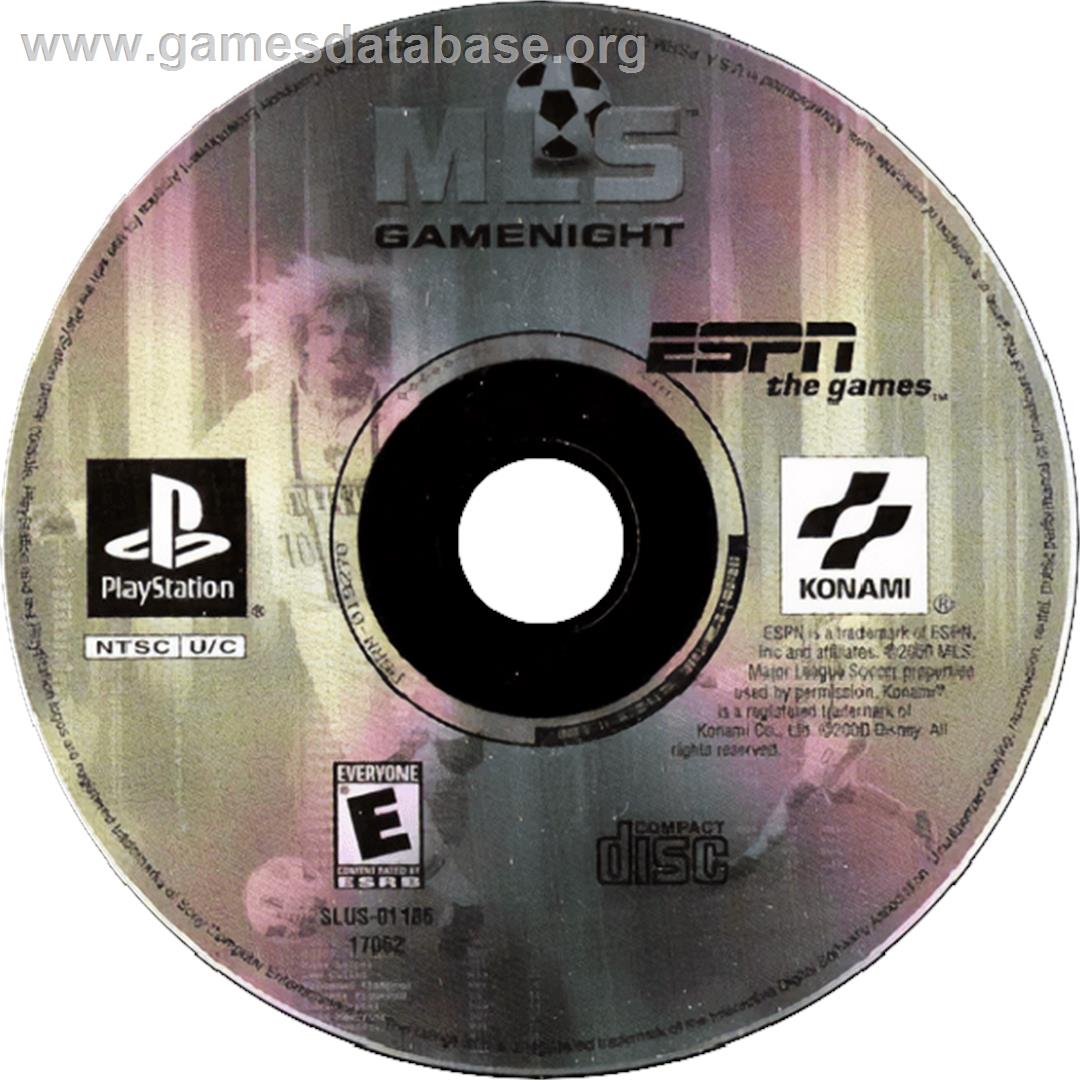 ESPN MLS GameNight - Sony Playstation - Artwork - Cartridge