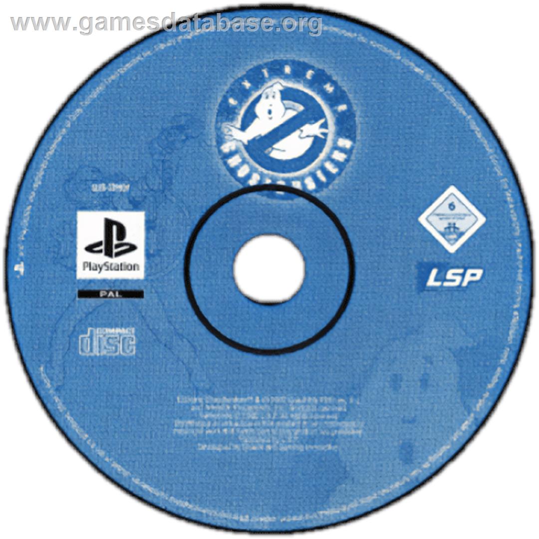 Extreme Ghostbusters - The Ultimate Invasion - Sony Playstation - Artwork - Cartridge