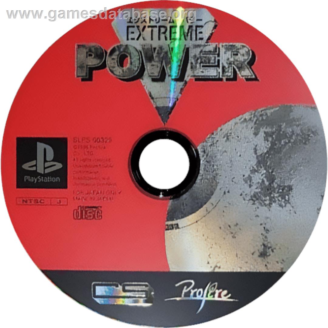 Extreme Power - Sony Playstation - Artwork - Cartridge