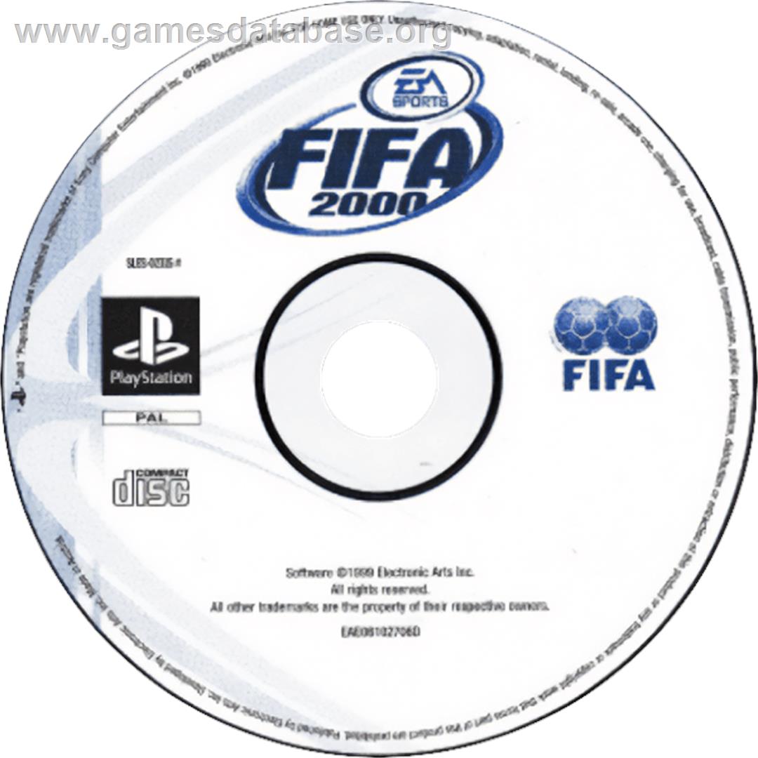 FIFA 2000: Major League Soccer - Sony Playstation - Artwork - Cartridge