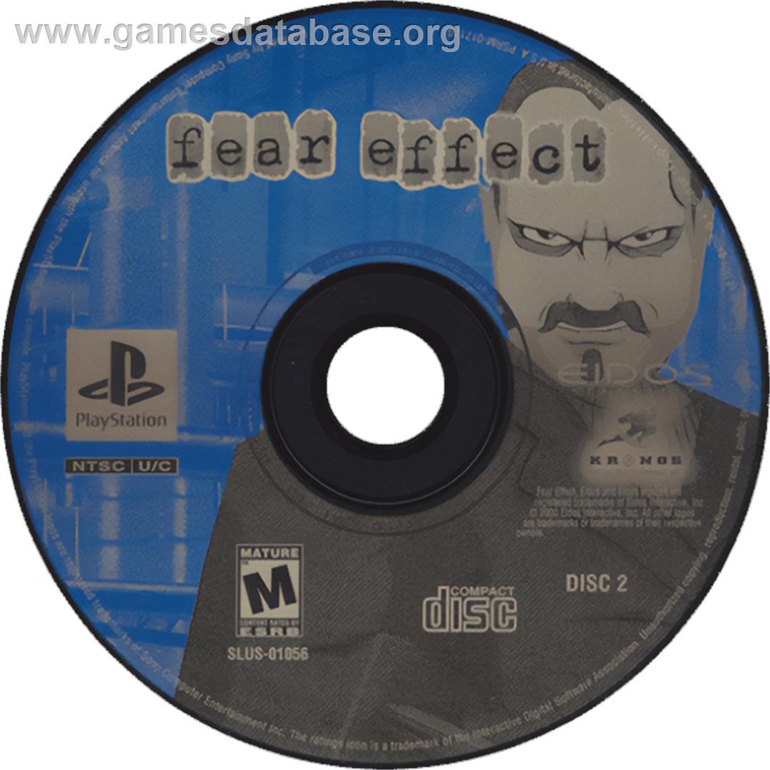 Fear Effect - Sony Playstation - Artwork - Cartridge