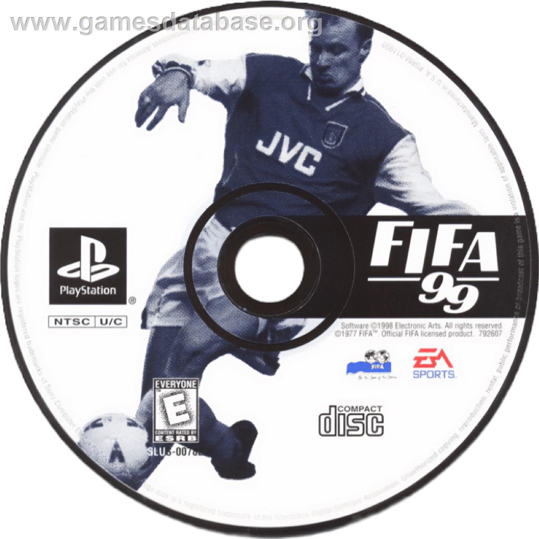 Fifa 99 - Sony Playstation - Artwork - Cartridge
