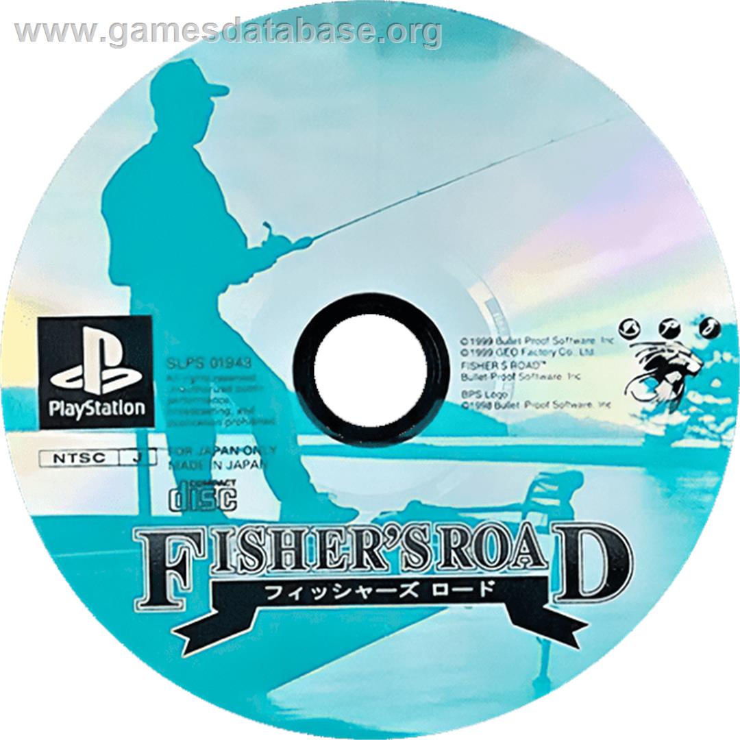 Fisher's Road - Sony Playstation - Artwork - Cartridge