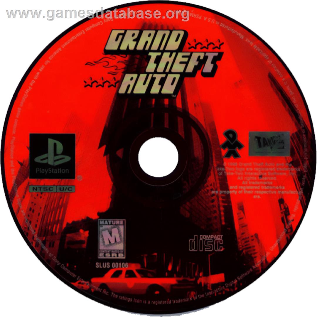 Grand Theft Auto: London 1969 - Sony Playstation - Artwork - Cartridge