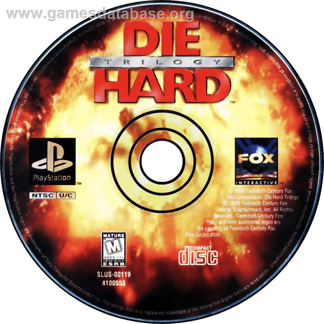 Hard Trilogy, Die - Sony Playstation - Artwork - Cartridge