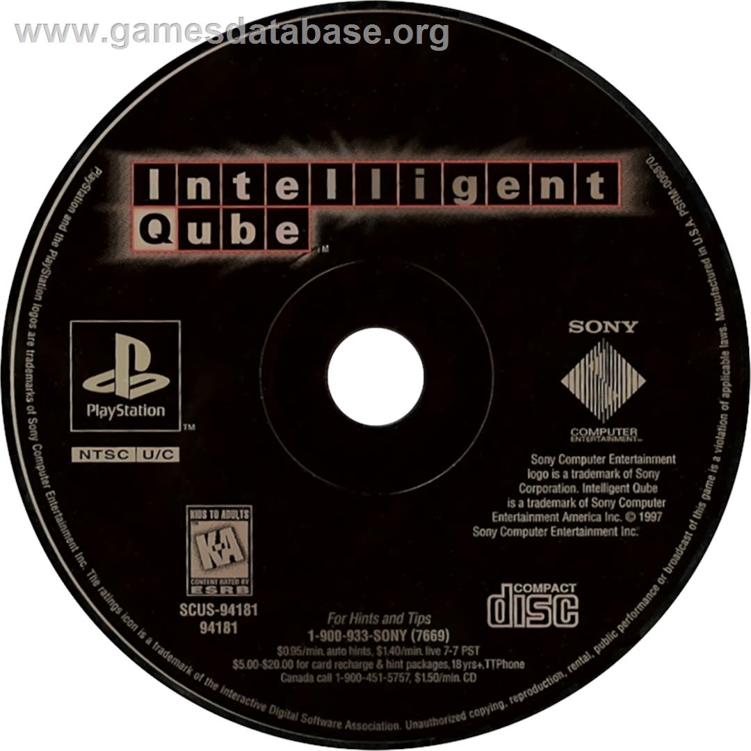 I.q. - Intelligent Qube - Sony Playstation - Artwork - Cartridge