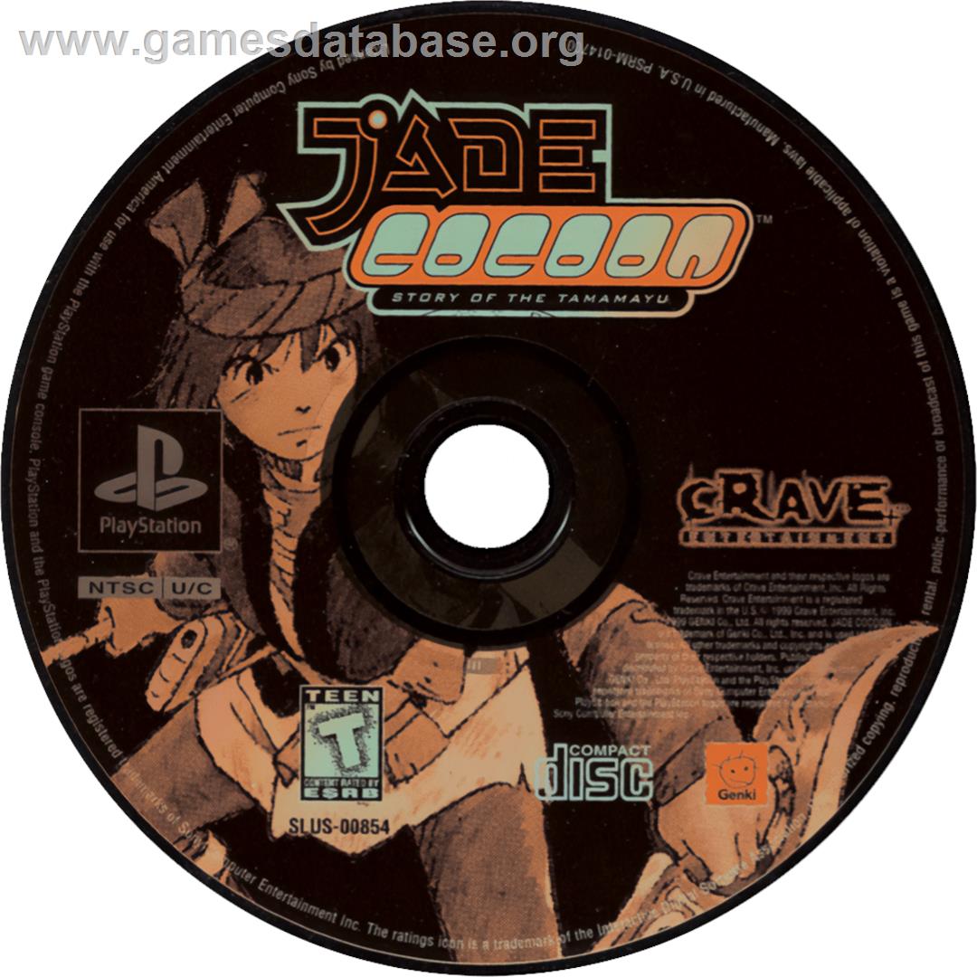 Jade Cocoon: Story of the Tamamayu - Sony Playstation - Artwork - Cartridge