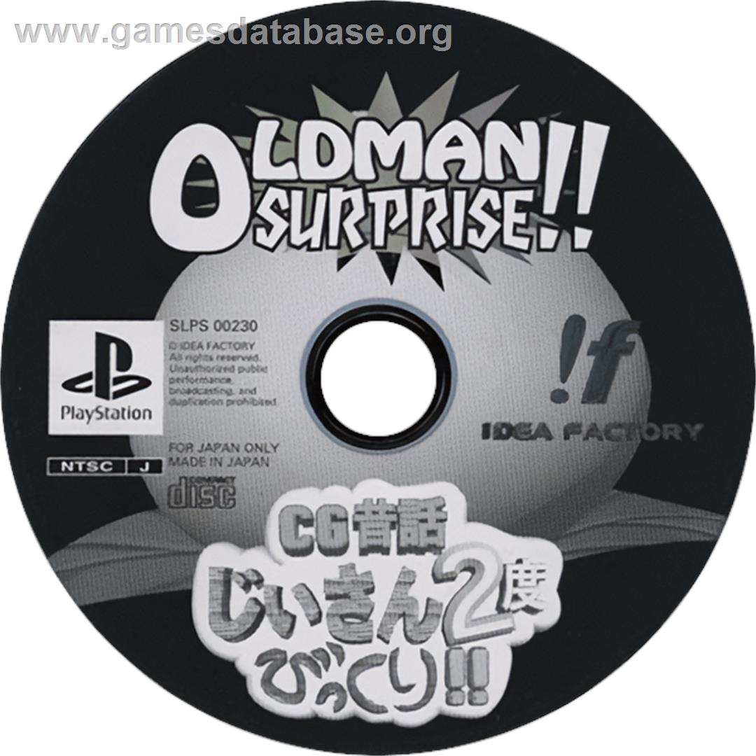 Jiisan 2 Tabi Bikkuri - Cg Mukashibanashi - Sony Playstation - Artwork - Cartridge