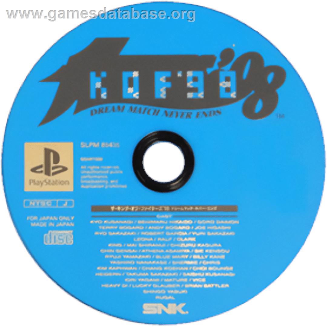 King Of Fighters '98, The - Sony Playstation - Artwork - Cartridge