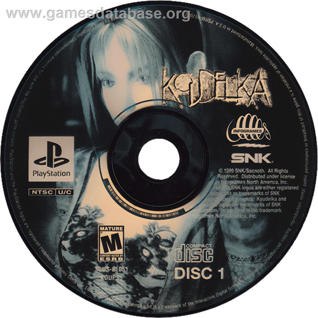 Koudelka - Sony Playstation - Artwork - Cartridge