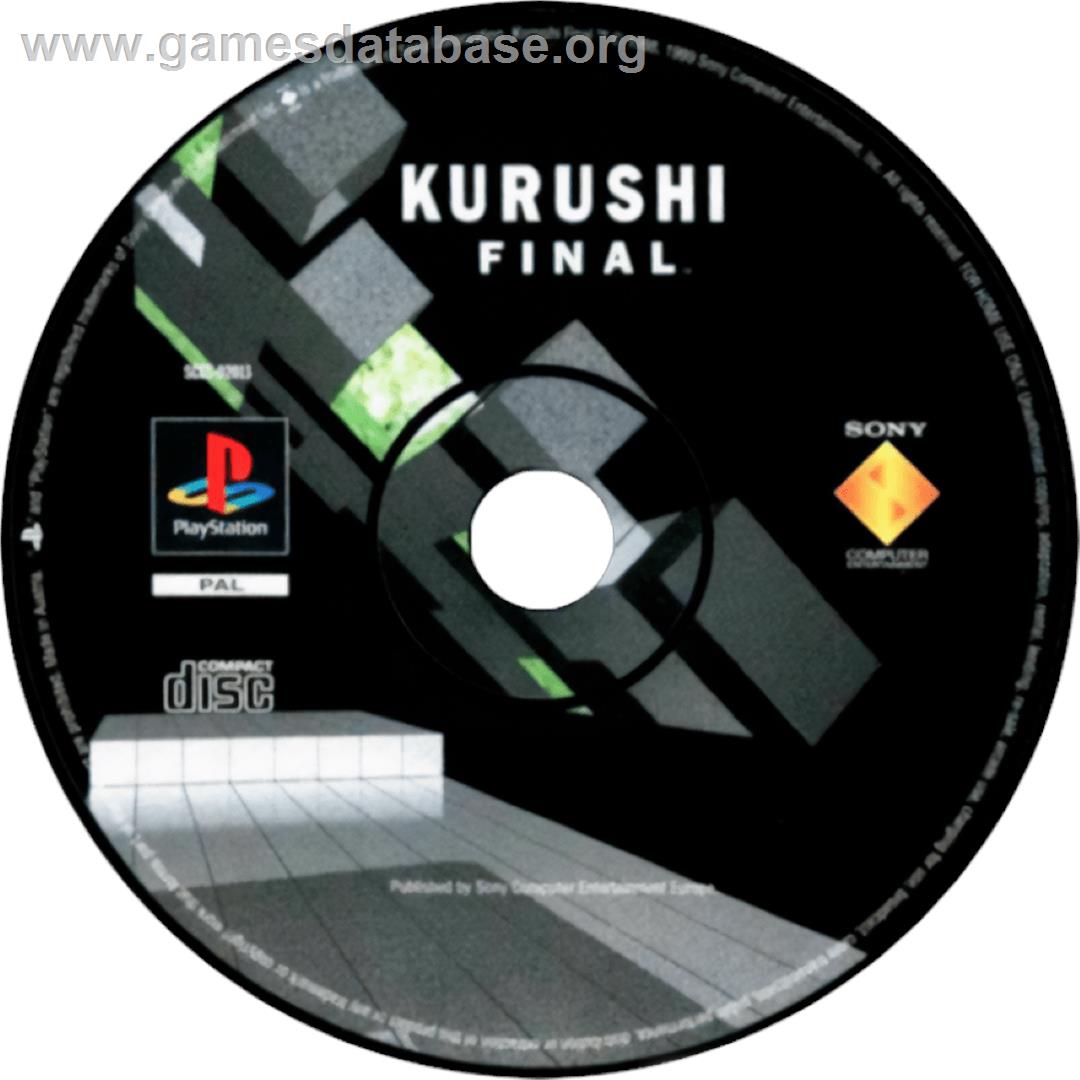 Kurushi Final - Sony Playstation - Artwork - Cartridge