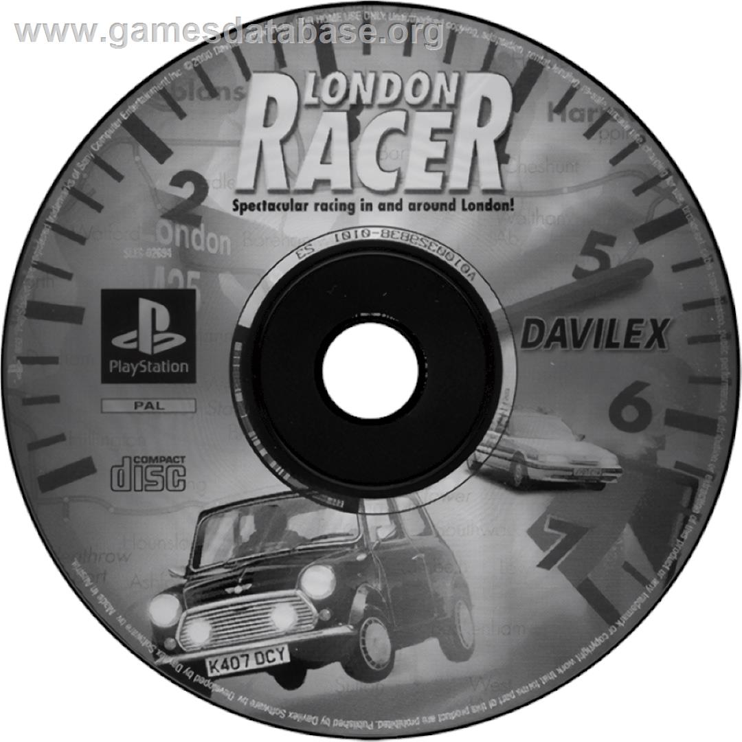 London Racer - Sony Playstation - Artwork - Cartridge