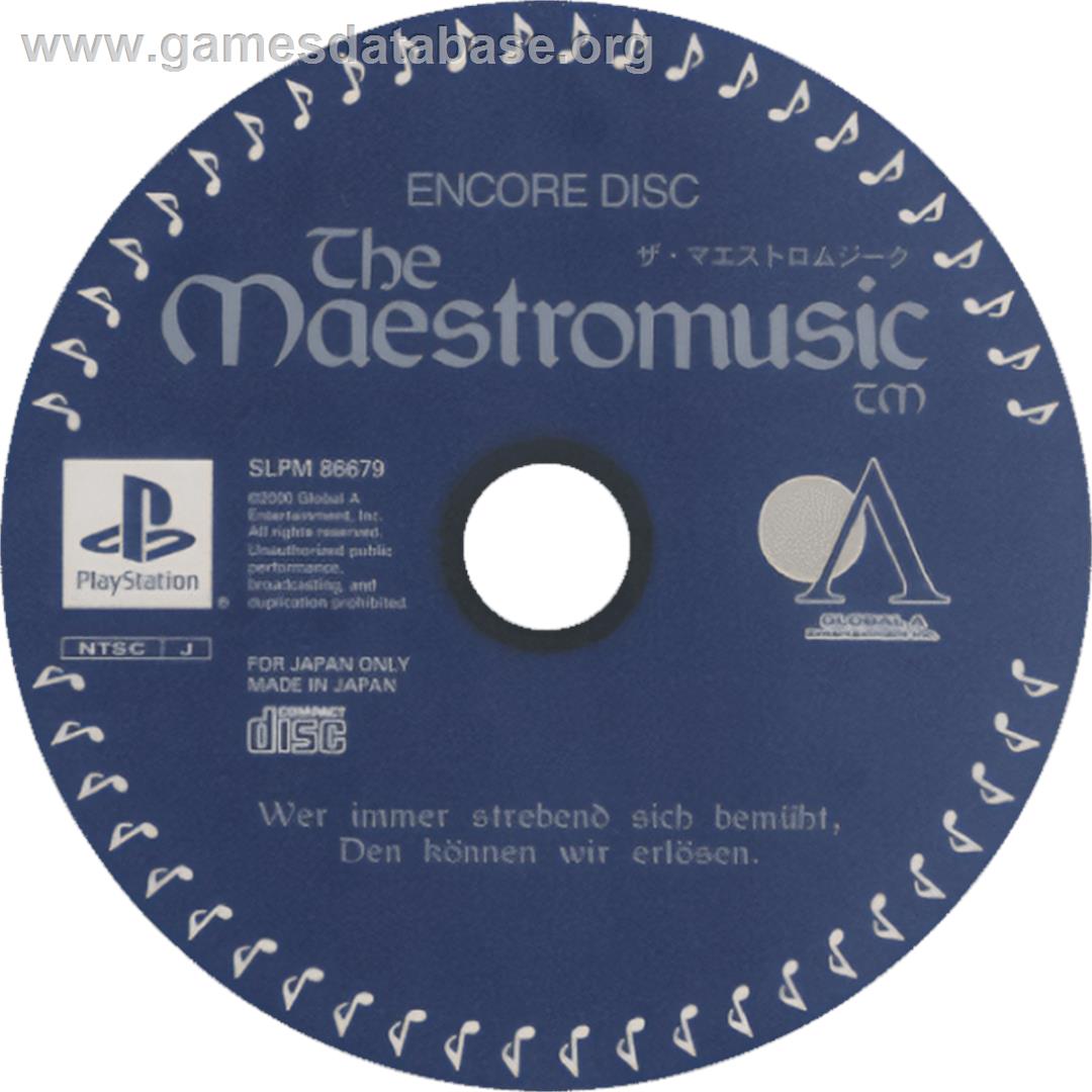 Maestromusic - Encore Disc, The - Sony Playstation - Artwork - Cartridge