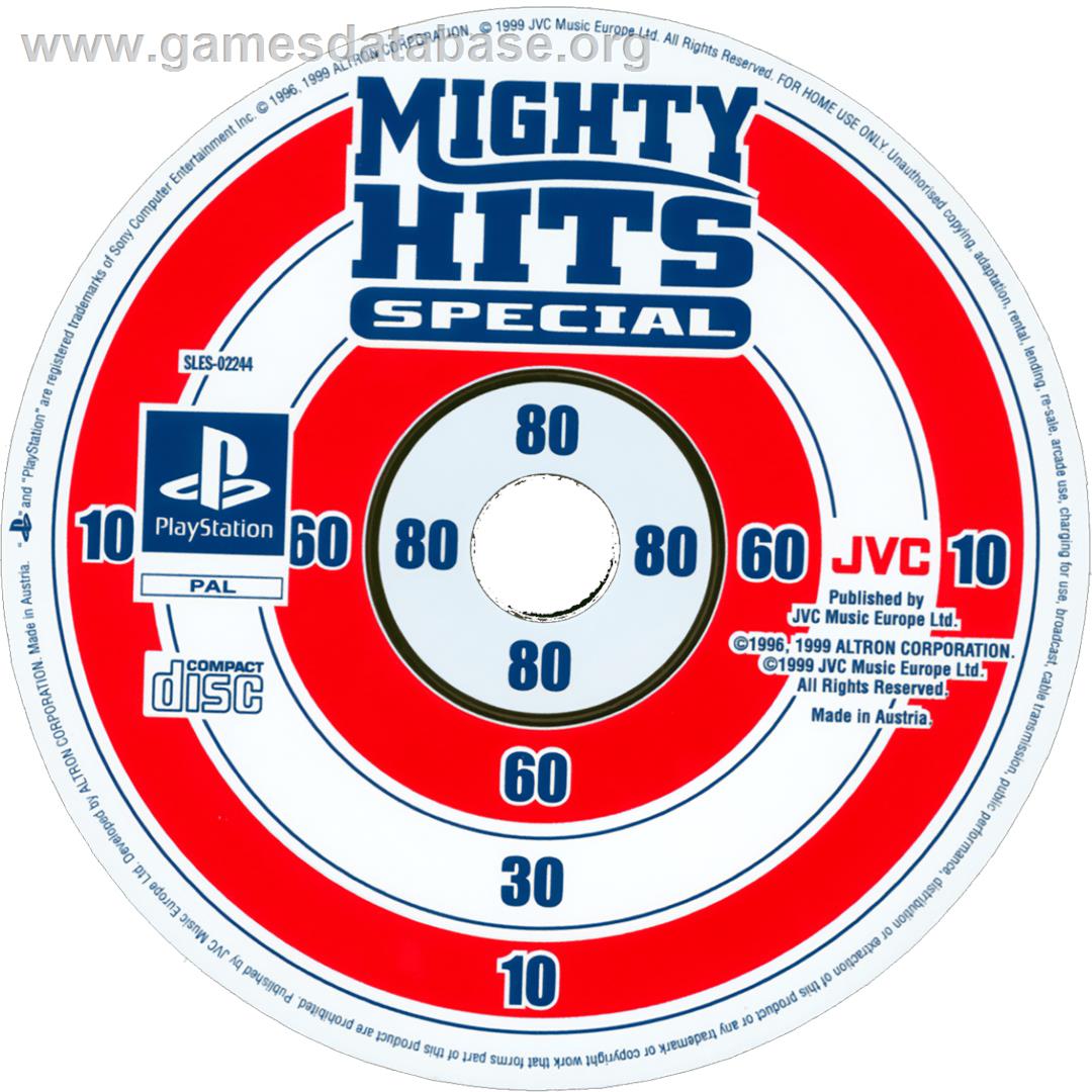 Mighty Hits Special - Sony Playstation - Artwork - Cartridge