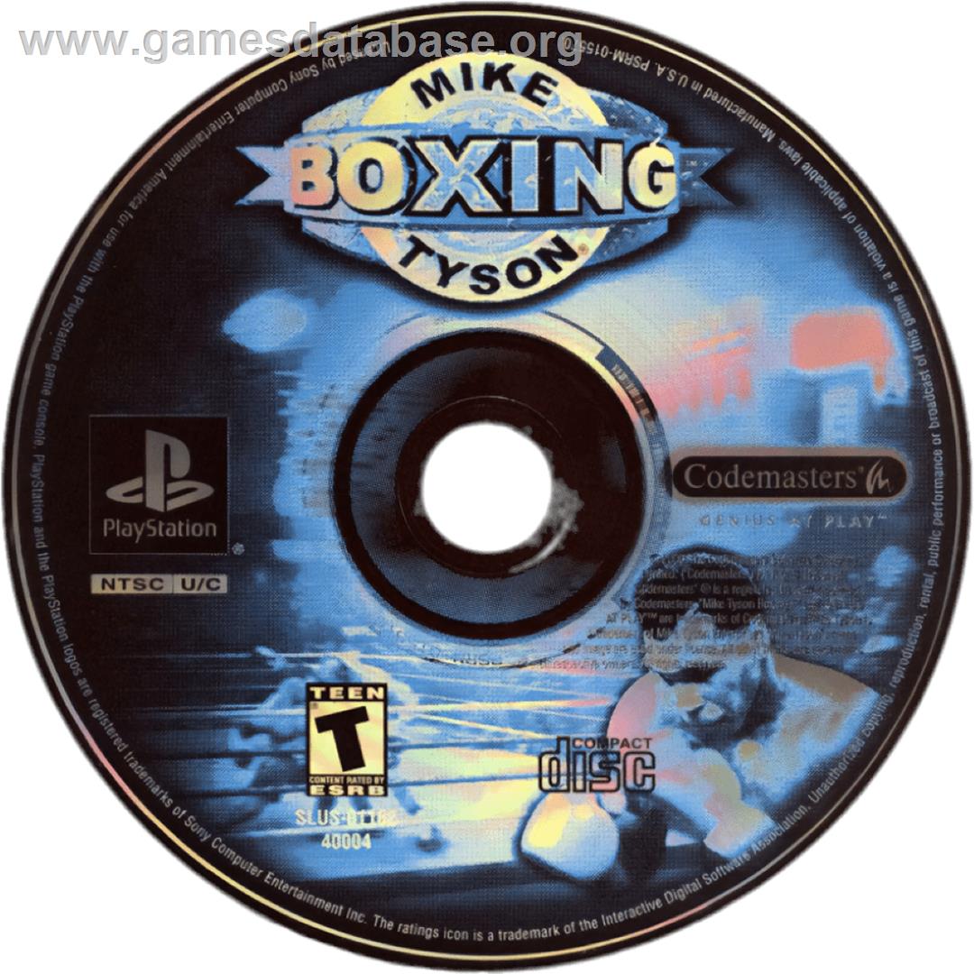 Mike Tyson Boxing - Sony Playstation - Artwork - Cartridge