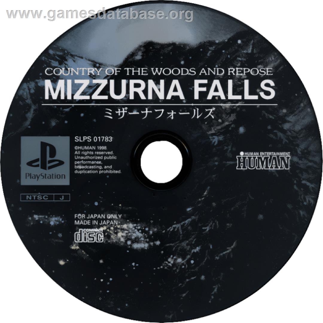 Mizzurna Falls - Sony Playstation - Artwork - Cartridge