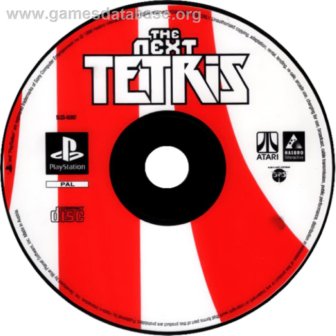Next Tetris, The - Sony Playstation - Artwork - Cartridge