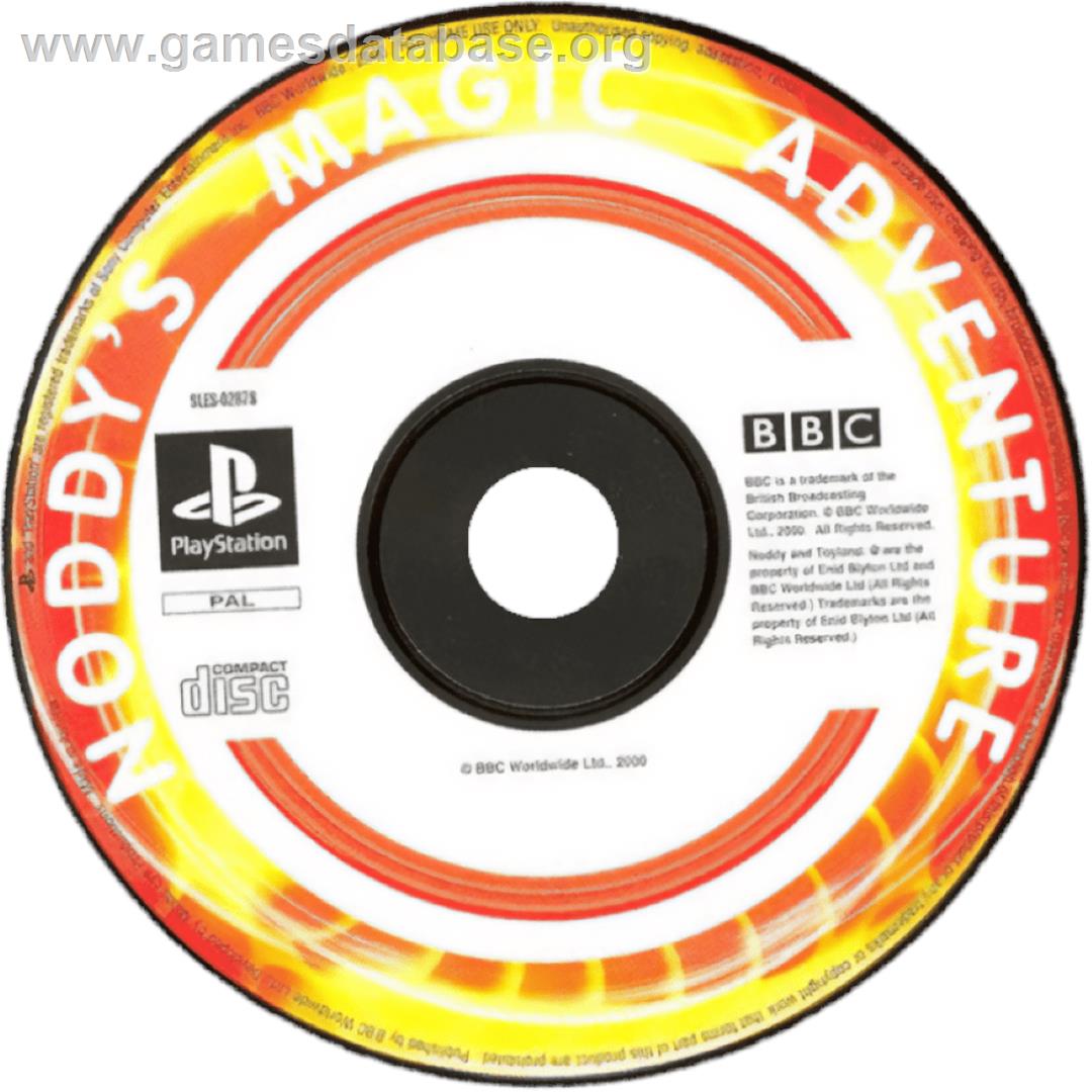 Noddy's Magic Adventure - Sony Playstation - Artwork - Cartridge