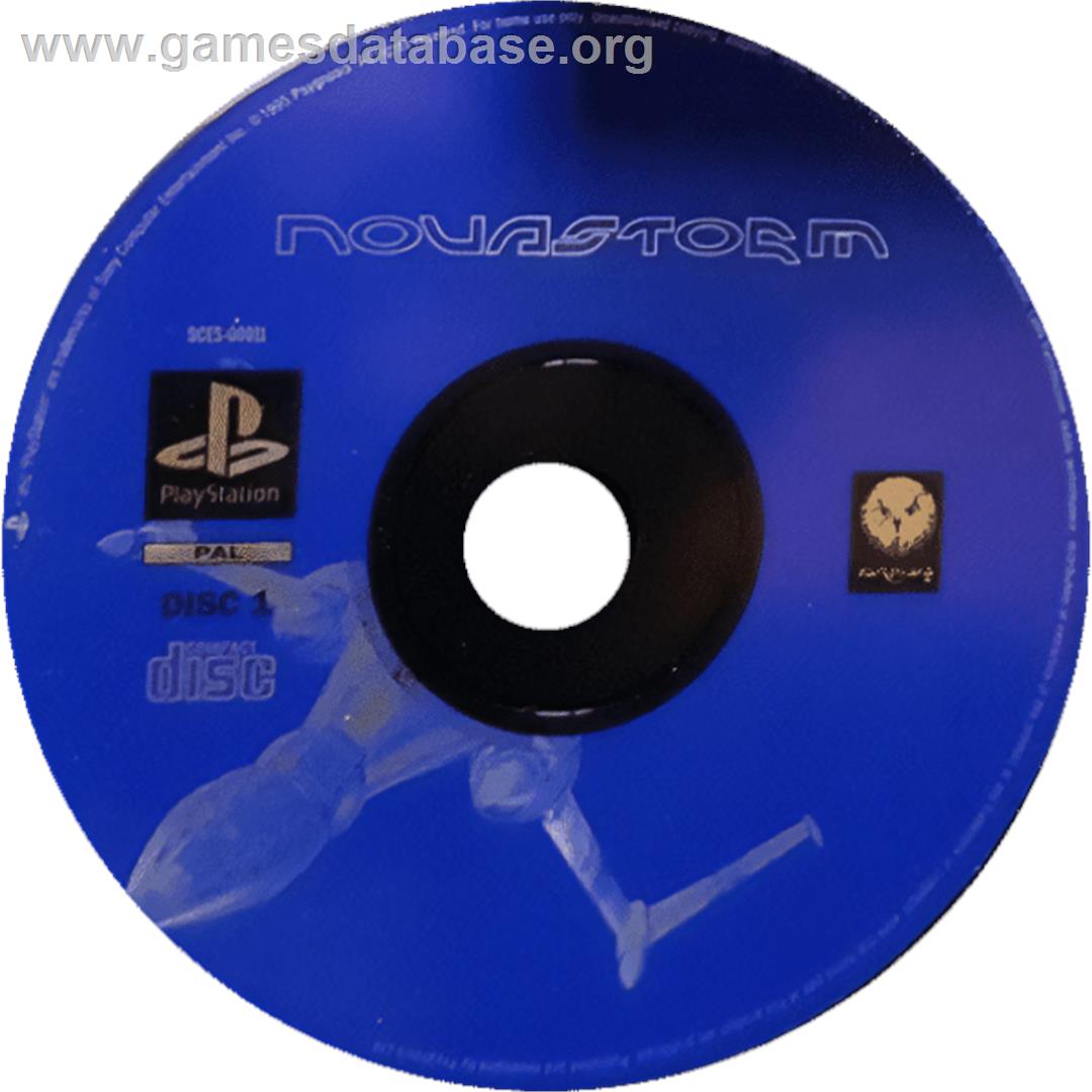 Novastorm - Sony Playstation - Artwork - Cartridge