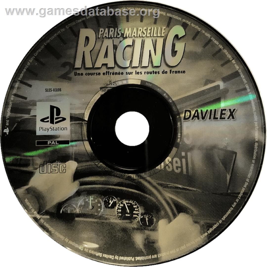Paris-marseille Racing - Sony Playstation - Artwork - Cartridge