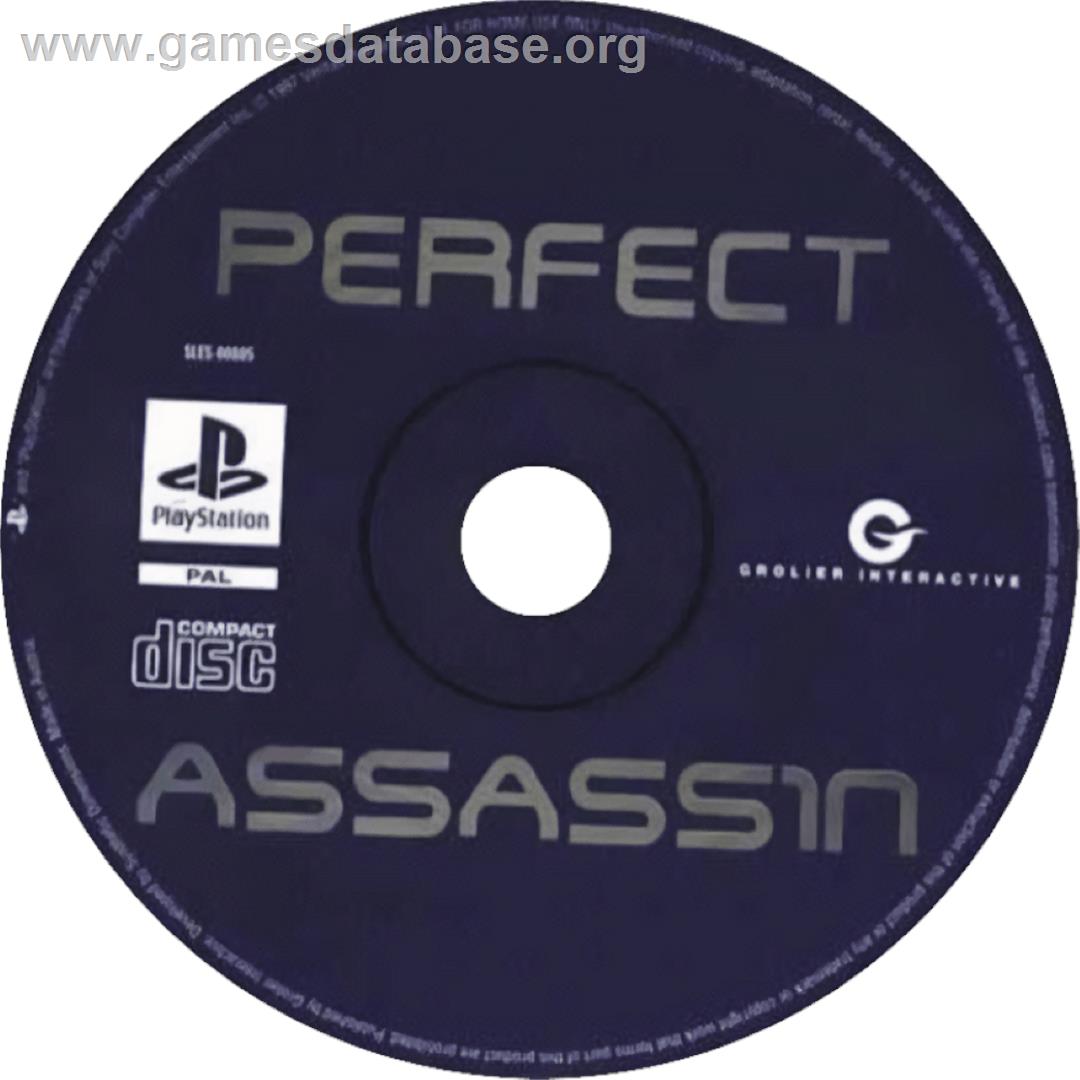 Perfect Assassin - Sony Playstation - Artwork - Cartridge