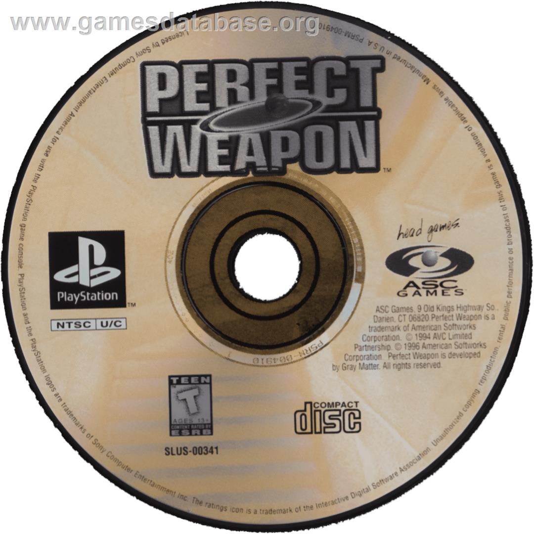 Perfect Weapon - Sony Playstation - Artwork - Cartridge