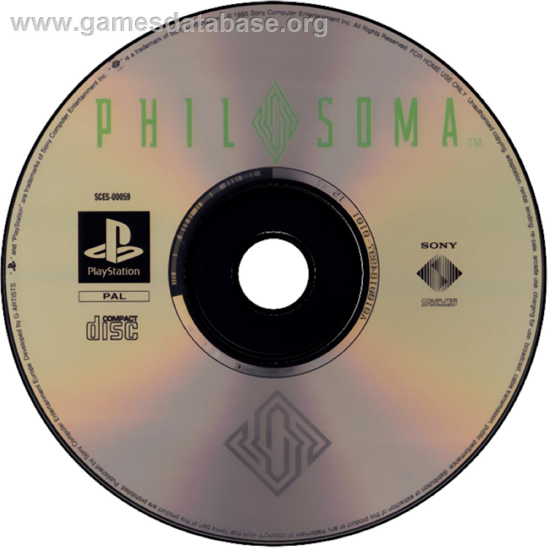 Philosoma - Sony Playstation - Artwork - Cartridge