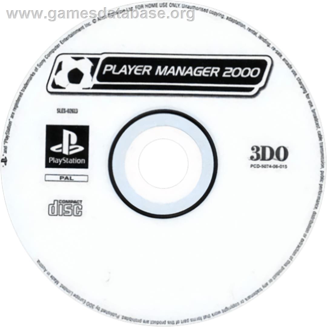 Player Manager 2000 - Sony Playstation - Artwork - Cartridge
