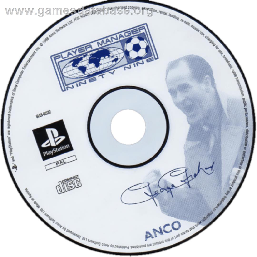 Player Manager Ninety Nine - Sony Playstation - Artwork - Cartridge