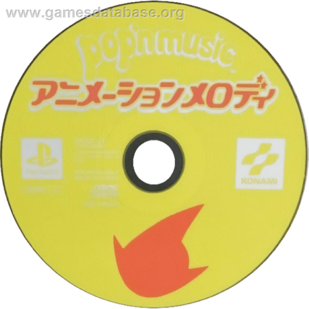 Pop'n Music - Animation Melody - Sony Playstation - Artwork - Cartridge