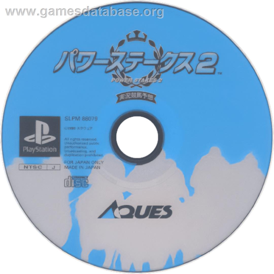 Power Stakes 2 - Sony Playstation - Artwork - Cartridge