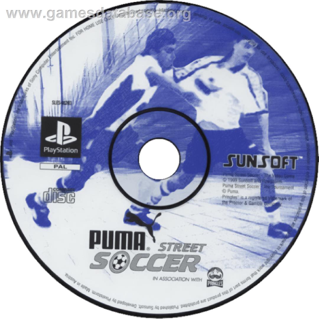 Puma Street Soccer - Sony Playstation - Artwork - Cartridge