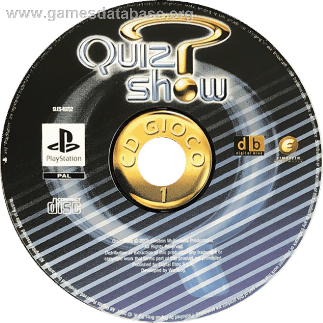 Quiz Show - Sony Playstation - Artwork - Cartridge