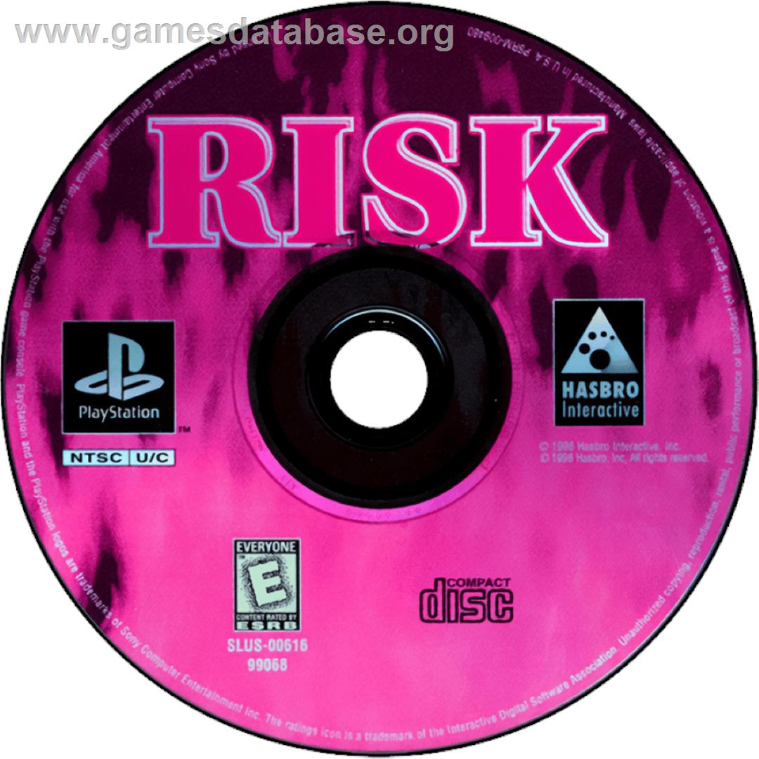 RISK: The Game of Global Domination - Sony Playstation - Artwork - Cartridge