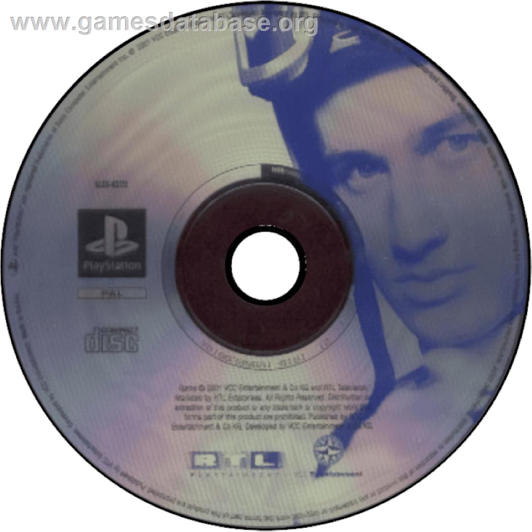 RTL Skispringen 2002 - Sony Playstation - Artwork - Cartridge
