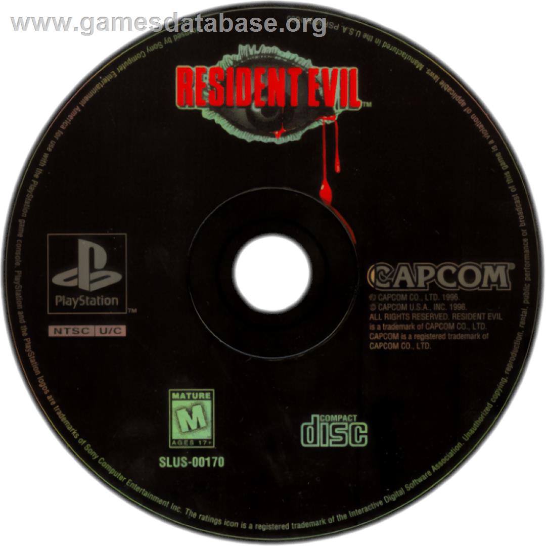 Resident Evil: Director's Cut - Sony Playstation - Artwork - Cartridge