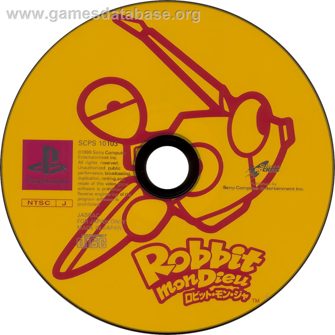 Robbit Mon Dieu - Sony Playstation - Artwork - Cartridge