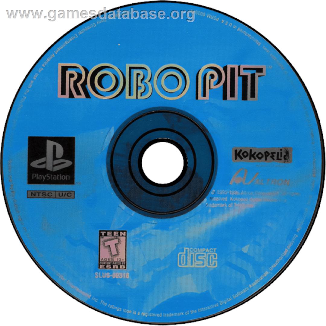 Robo Pit - Sony Playstation - Artwork - Cartridge